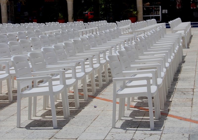 Alquiler de sillas Rimax sin brazos para eventos en Cali - bodas, fiestas y eventos empresariales